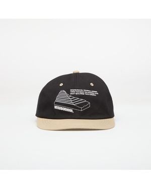 Neighborhood Bicolor Dad Cap - Black