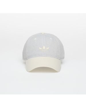 adidas Originals Mütze Adidas Tweed Cap Chalk/ Crystal Sky - Weiß