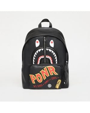 A Bathing Ape Rucksack 2Nd Shark Daypack - Schwarz