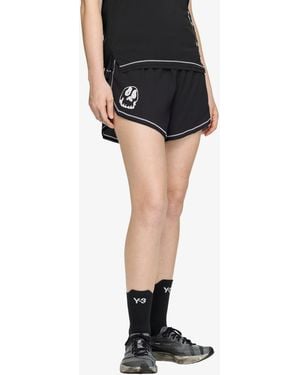 Y-3 Shorts X Chito Graphic Running Shorts - Black