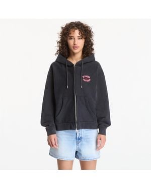 FTSHP Sweatshirt Footshop X Oktagon Zip-Up Hoodie - Black