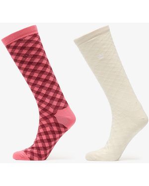 adidas Originals Sokken Adidas Wales Bonner Check Sock Craft/ Clear - Roze