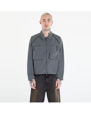 Nike Overhemd Tech Long-Sleeve Utility Shirt Iron - Grijs