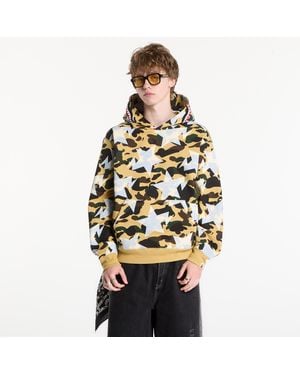 A Bathing Ape Sweatshirt Sta Over Print 1St Camo Shark Cropped Fi - Zwart