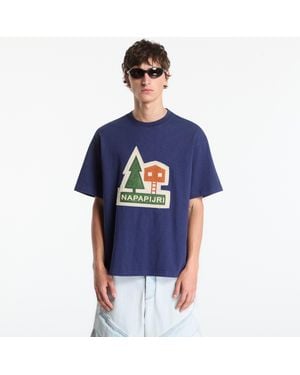Napapijri T-Shirt -Trahus T-Shirt - Blauw