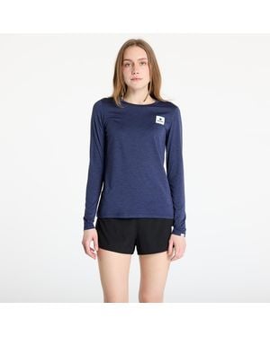 Saysky T-Shirt W Clean Pace Long Sleeve T-Shirt - Blue