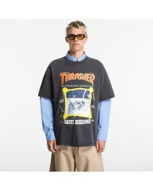 Thrasher T-Shirt December 1983 Vintage T-Shirt - Blue