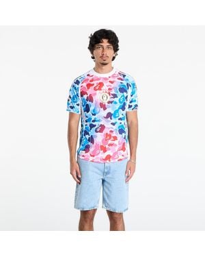 adidas Originals T-Shirt Adidas X Bape Fb Jersey - Blue