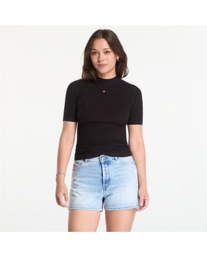 DIESEL T-Mokky-Microdiv Tank Top - Zwart