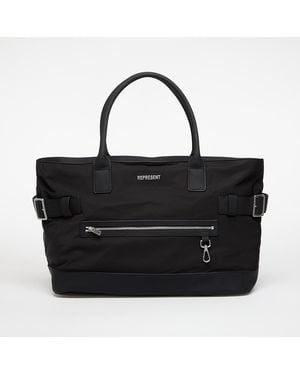 Represent Borsa Oversized Nylon Carry Bag - Nero