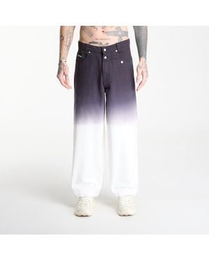 Pleasures Pants Dipdye Work Pants - Purple