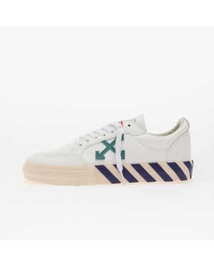 Off-White c/o Virgil Abloh Sneakers Low Vulcanized Leather/ Eur - Wit