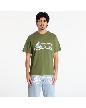BBCICECREAM T-Shirt Icecream Spray Paint Running Dog T-Shirt - Grün