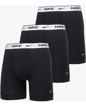 Nike Boxers Essential Cotton Stretch Boxer Brief 3-Pack - Zwart