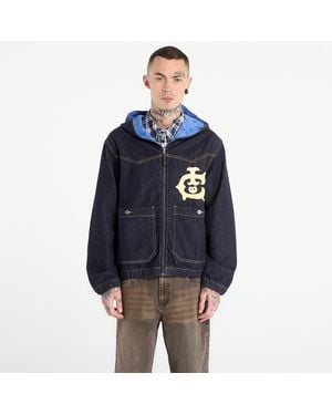 BBCICECREAM Veste icecream western panelled zip through denim jacket xl - Bleu