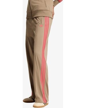 adidas Originals Pantalon de survêtement adidas firebird loose tracksuit pants khaki six/ power pink xl - Marron