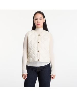 Calvin Klein Vest Ulw Short Quilted Liner Vest - White