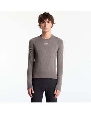 Pas Normal Studios Maglietta Pa Normal Tudio Thermal Long Leeve Baelayer - Grigio