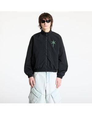 Marcelo Burlon Giacca County Goth Nylon Track Jacket - Nero