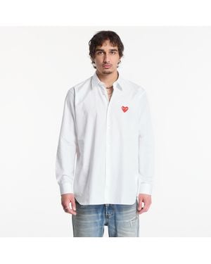 COMME DES GARÇONS PLAY Shirt Shirt Emblem Woven - White