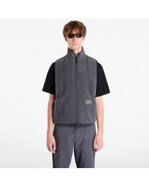 Pas Normal Studios Gilet off-race pile fleece vest m - Noir