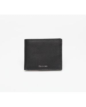 Calvin Klein Wallet Foil Emboss Ew Bill Wallet - Black