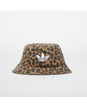 adidas Originals Adidas Leopard Bucket Hat Bronze Strata - Braun