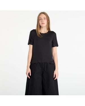 Y-3 Maglietta W Run Ss Tee - Nero