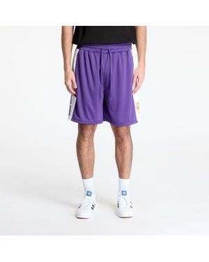 KTZ Los Angeles Lakers Nba Graphic Mesh Shorts - Purple