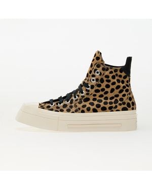 Converse Sneakers Chuck 70 De Luxe Squared Hi/ Egret - Brown