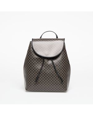 Calvin Klein Emblem Aop Flap Backpack - Gray
