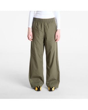 Calvin Klein Pants Jeans Poplin Ewaist Pull O Pants - Green