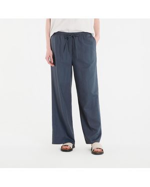 Calvin Klein Pants Jeans Linen Weekend Casual Pant - Blue
