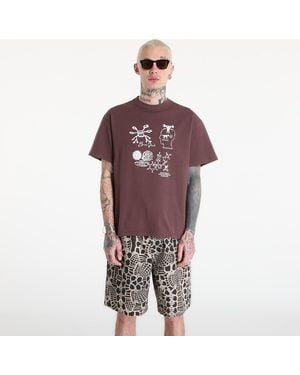 Brain Dead Magietta Ancient Knowedge T-Shirt - Rosso