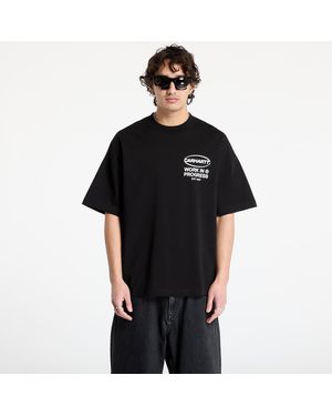 Carhartt T-Shirt Body Of Work Short Sleeve T-Shirt - Schwarz