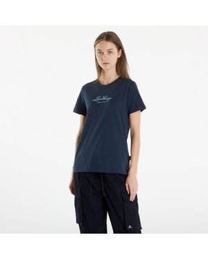 Lundhags T-Shirt Järpen Logo T-Shirt W - Blau