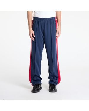 PATTA Pantaloni Tricot Straight Track Pants - Blu