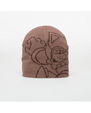 RIPNDIP Bonnet rokkunerm skull beanie universal - Marron