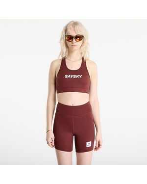 Saysky Beha W Logo Combat Sports Bra - Rood
