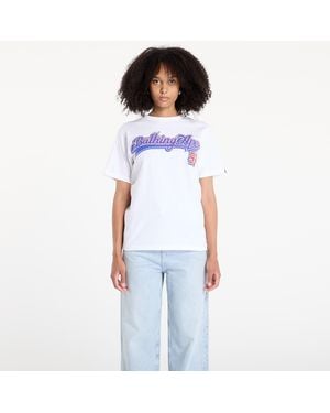 A Bathing Ape T-Shirt Baseball Logo Tee - Blau