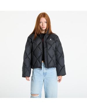Nike Jas Brooklyn Quilted Puffer Jacket - Zwart