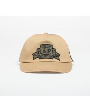 A Bathing Ape Multi Patch Cap - Natural