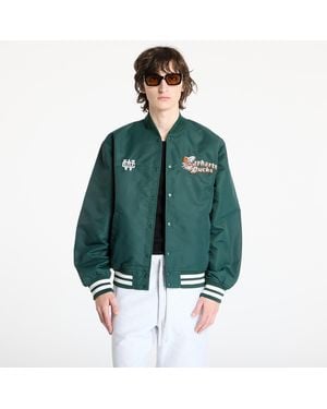 Carhartt Jacke Flaming Ducks Bomber Conifer/ Wax - Grün