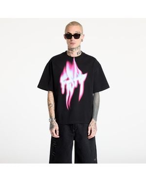 FTSHP Magietta Waking Art T-Shirt Fire Back - Nero