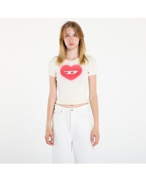 DIESEL T-shirt t-ele t-shirt xs - Rose
