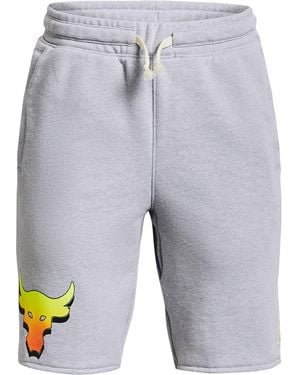 Under Armour Short project rock y terry shorts xl-y - Gris