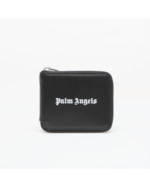 Palm Angels Brieftasche Classic Logo Zip Around/ Off - Schwarz