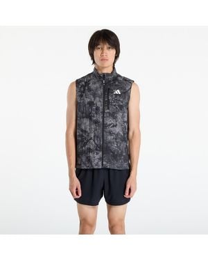 adidas Originals Adidas Own The Run Spray Dye Vest - Blue