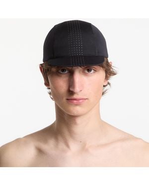 Rapha Casquette brevet cap black/ black universal - Bleu