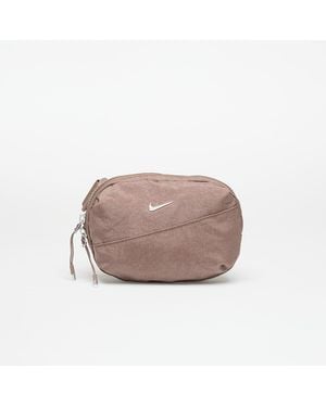 Nike Sac banane aura crossbody bag (2l) mink brown/ mink brown/ matte silver 2 l - Rose